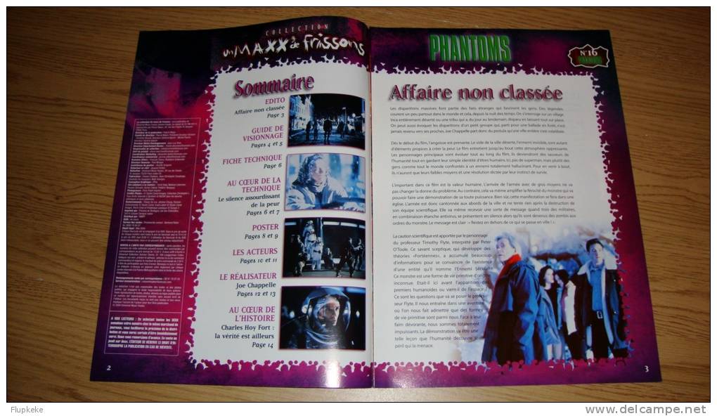 Un Maxx De Frissons 16 Mai 2004 Phantoms De Joe Chappelle Universal Collections - Cinéma