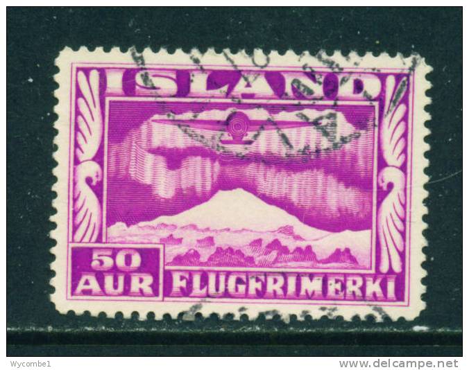 ICELAND - 1934 Air 50a Used As Scan - Poste Aérienne