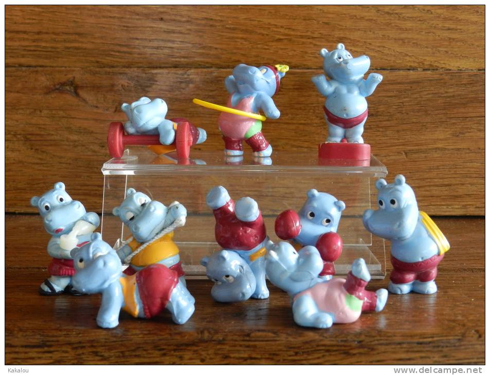 SERIE COMPLETE LA BANDE DES HIPPOS Kinder - Familles