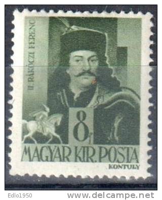 Hungary 1943 - Mi.711 - MNH - Unused Stamps