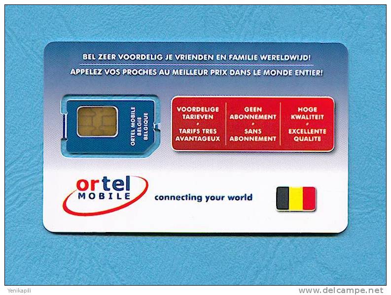 ( 5081 ) - Carte GSM - France - Ortel MOBILE - ( Neuve ) - *** LUXE *** - Voir Scan - - Mobicartes (GSM/SIM)