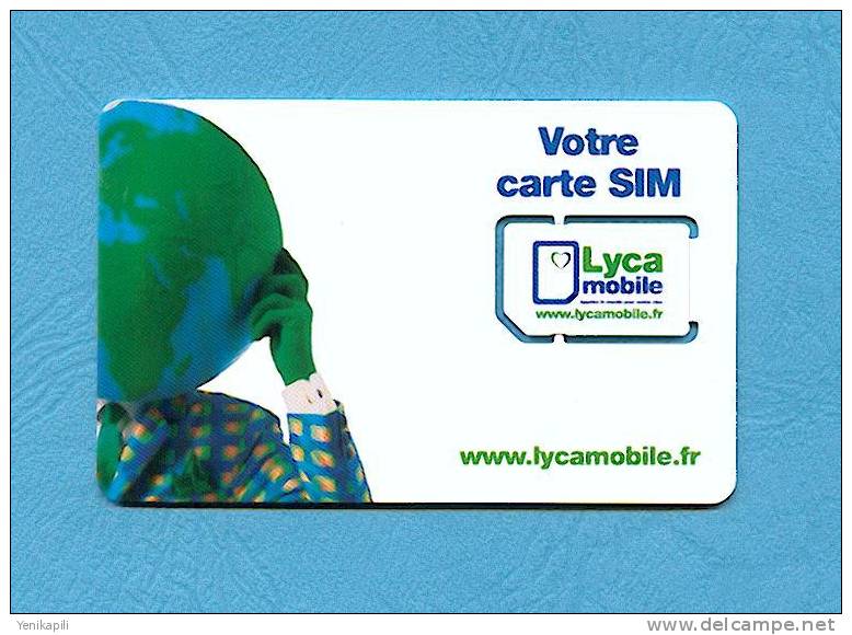 ( 5085 ) - Carte GSM - France - Lycamobile - ( Neuve ) - *** LUXE *** - Voir Scan - - Nachladekarten (Handy/SIM)