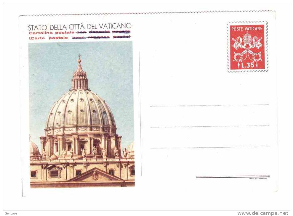 1953 VATICAN  Unused  Post Card  Lire 35  Absolutely Perfect - Entiers Postaux