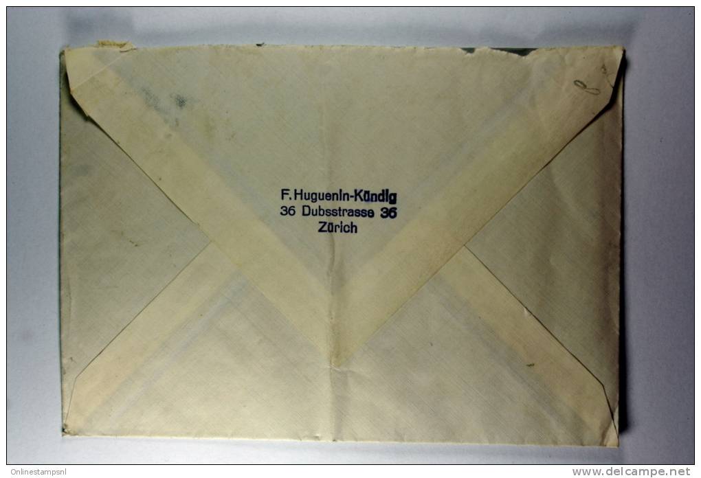 Switserland: Airmail Cover Misch Frankatur  1951, To Jersey, UK - Briefe U. Dokumente