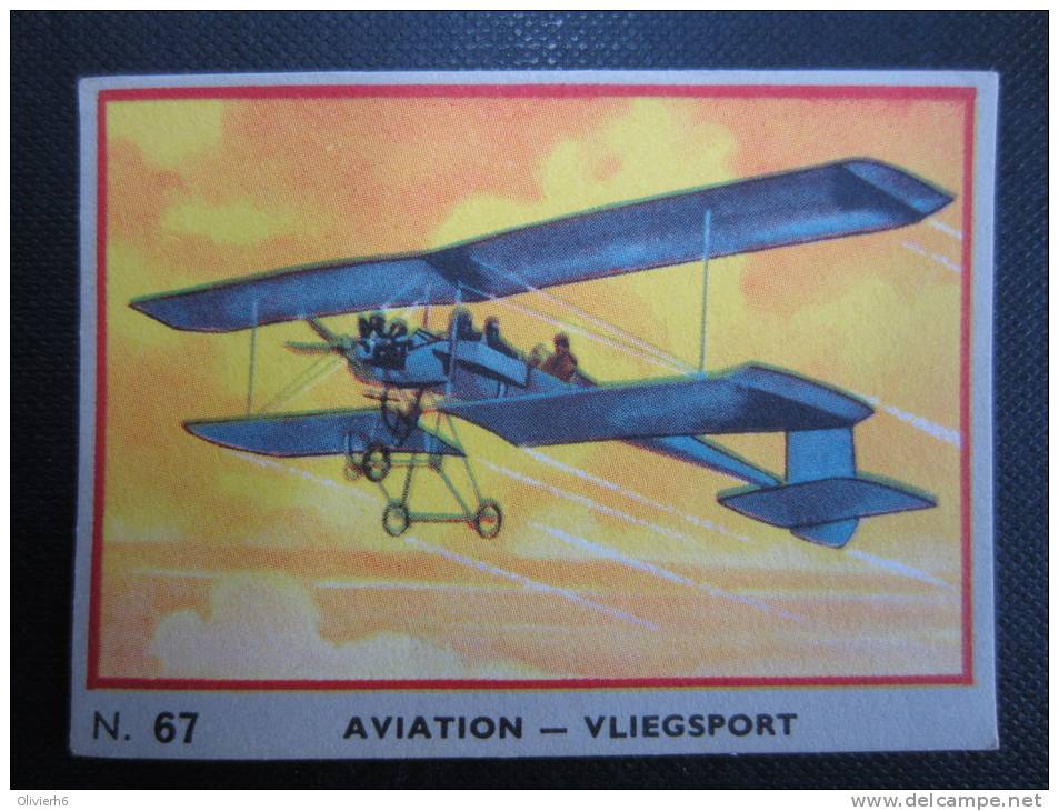 CHROMO (M33) AVIATION - VLIEGSPORT (2 Vues) N°67 Bréguet Chocolat Jacques - Jacques