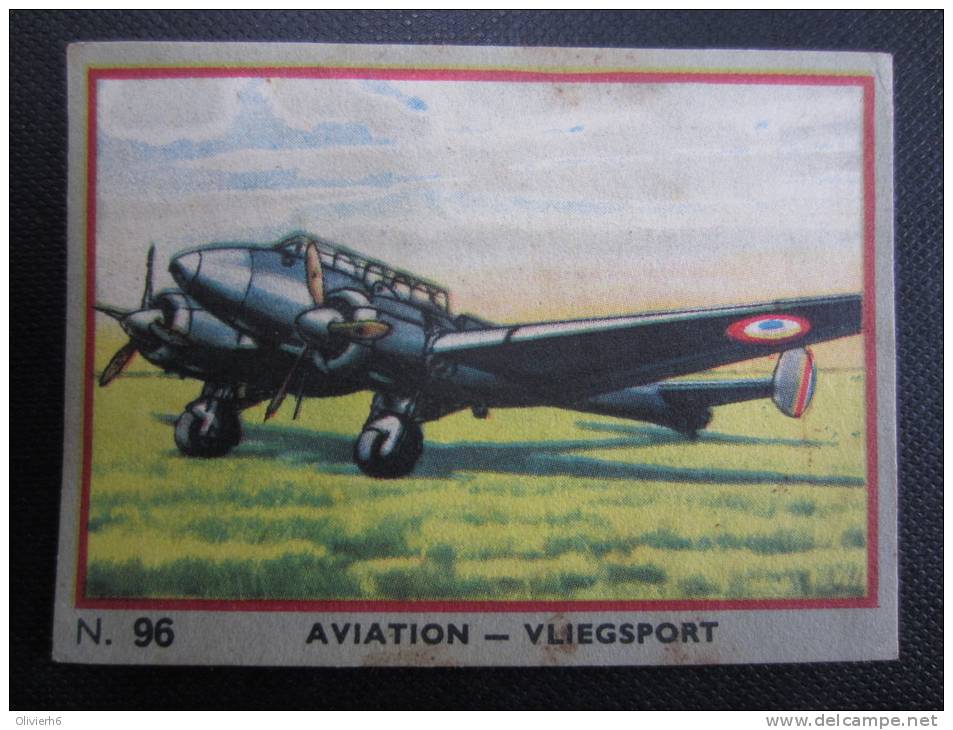 CHROMO (M33) AVIATION - VLIEGSPORT (2 Vues) N°96 France - "Potez 63" Chocolat Jacques - Jacques