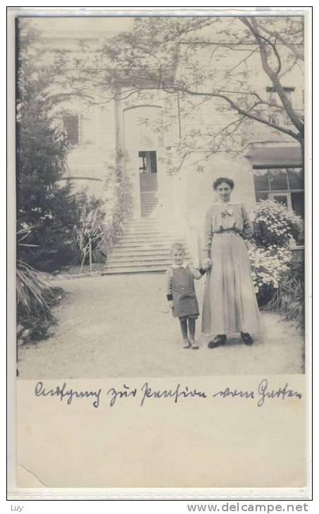 Aufgang Zur Pension Vom Garten -  1905 - Fotografie
