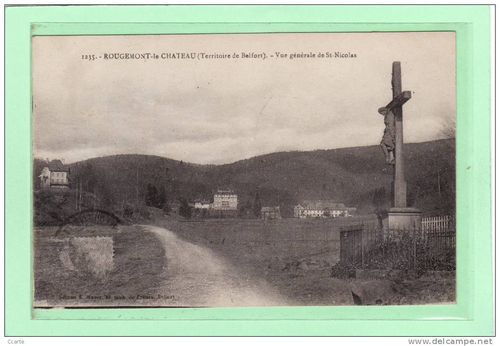 ROUGEMONT-LE-CHÂTEAU (90) / Vue Générale De Saint-Nicolas - Rougemont-le-Château