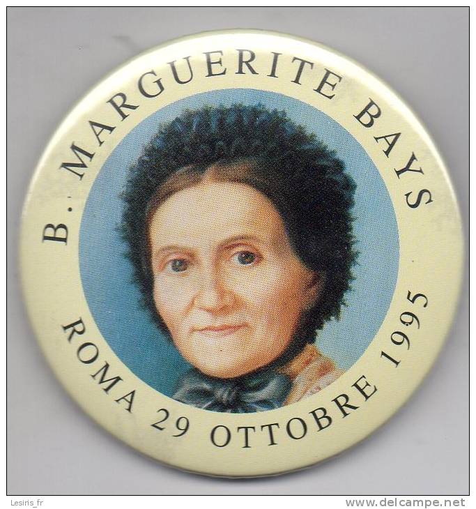EPINGLETTE - B. MARGUERITE BAYS - ROMA 29 OTTOBRE 1995 - Personajes Célebres