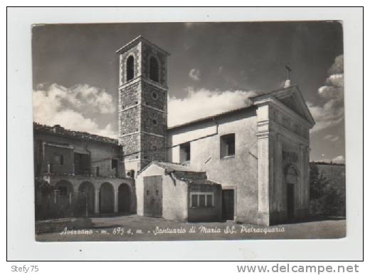 Avezzano-santuario Di Maria Ss. Pietracquaria-aquila- - Avezzano