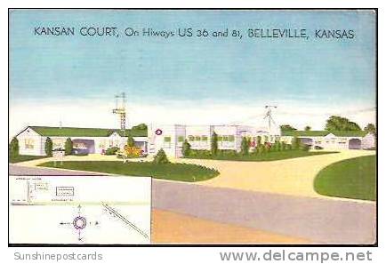 KS Belleville Kansan Court 1953 - Andere & Zonder Classificatie