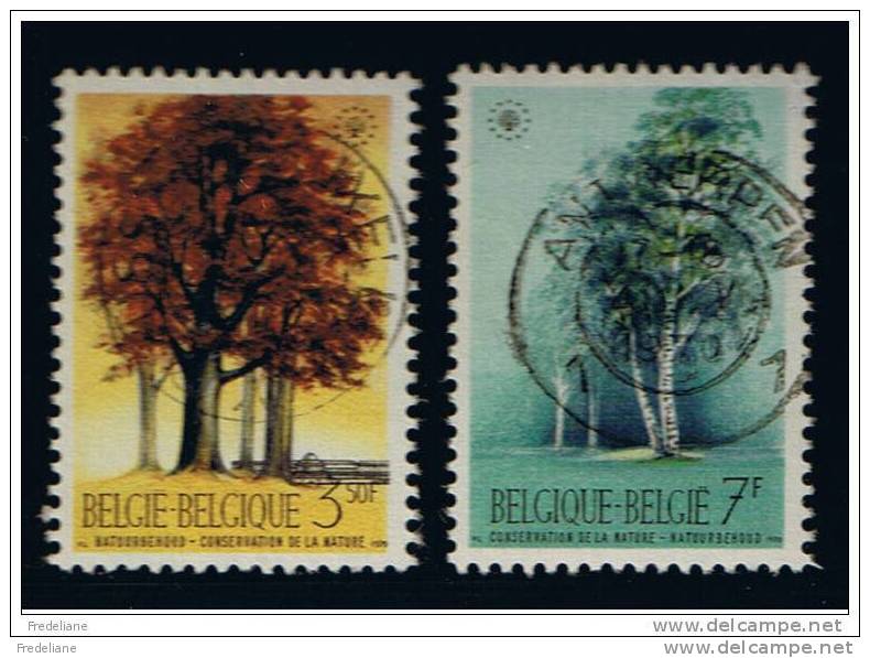 BOMEN/ARBRES - COB : 1526/7 - 1970 O - Used Stamps