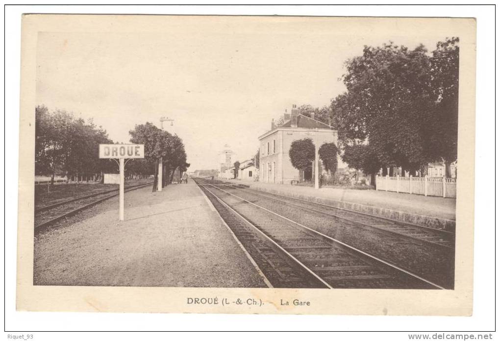 DROUE - La Gare - Droue