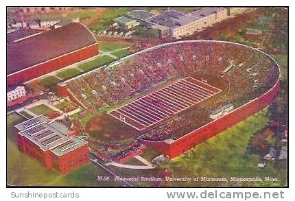 MN Minneapolis University Memorial Stadium 1947 - Minneapolis