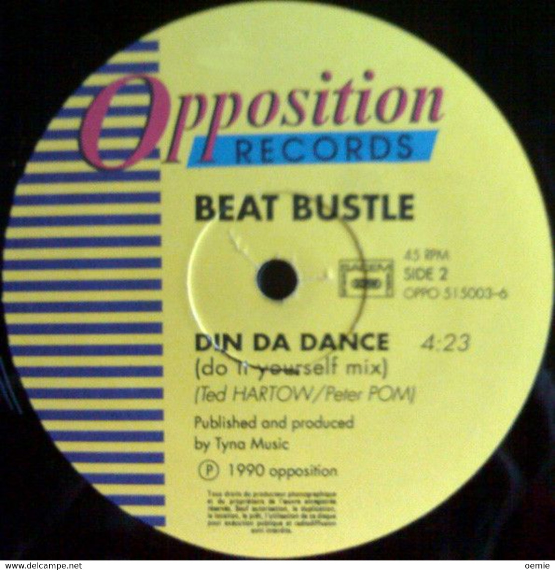 BEAT BUSTLE  °  DIN DA DANCE - 45 T - Maxi-Single