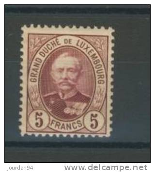 LUXEMBOURG   -            N°    68 - 1891 Adolfo De Frente