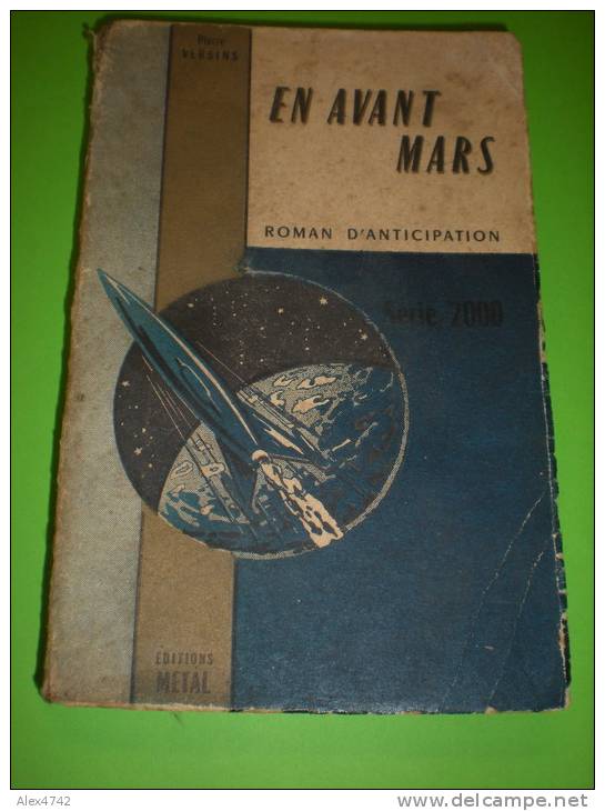 En Avant Mars De Pierre Versins 1955 - Métal
