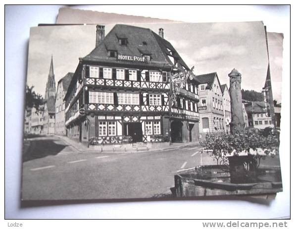 Duitsland Deutschland Allemagne Germany BW Nagold Hotel Post - Nagold