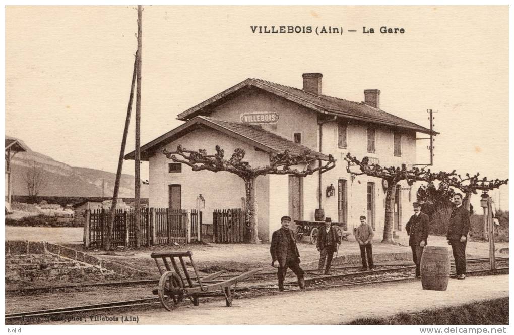 01 VILLEBOIS La Gare - Non Classés