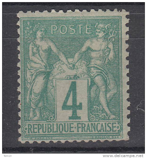 France N° 63  Neuf * - 1876-1878 Sage (Type I)