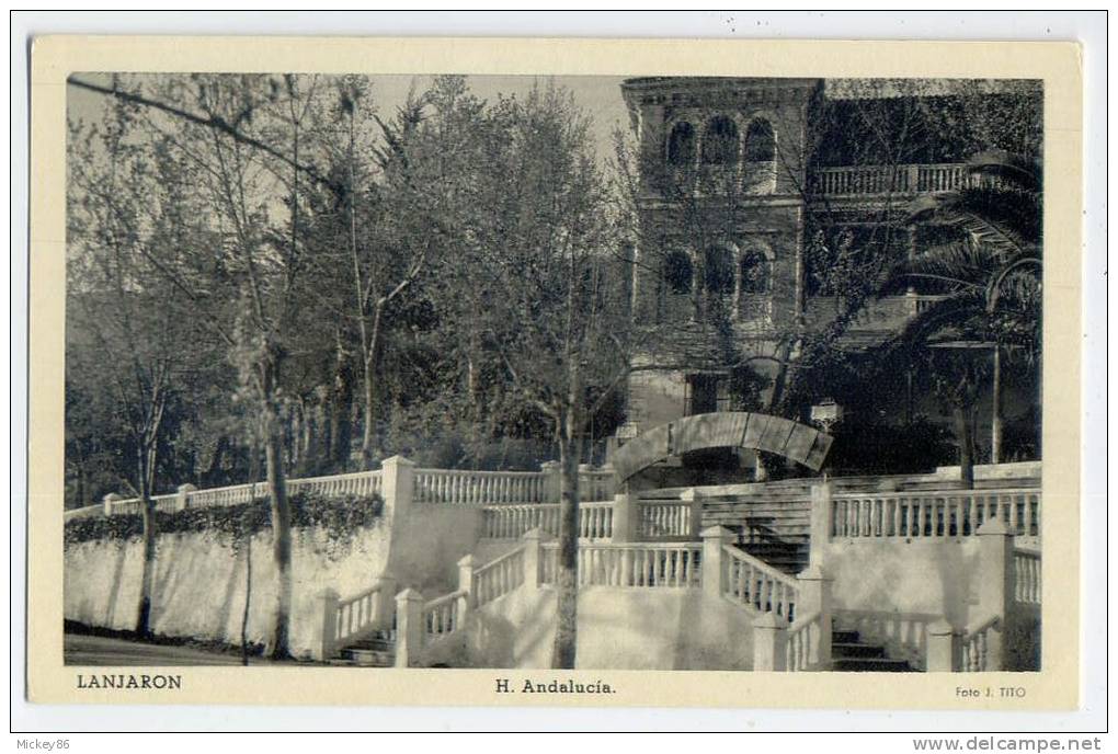 Espagne--près Grenade--LANJARON-- H. Andalucia  ,cpsm  9 X 14   N° ???? éd   Fourneau - Autres & Non Classés