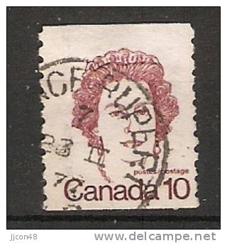 Canada  1972-77  Caricatures  (o) Queen Elizabeth II - Francobolli In Bobina