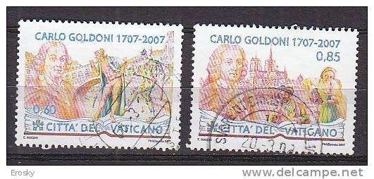 Z2251 - VATICANO SASSONE N°1436/37 - VATICAN Yv N°1433/34 - Oblitérés