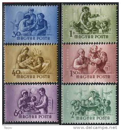 HUNGARY - MAGYAR  - MOTHERS DAY - CHILDREN  - **MNH - 1953 - Mother's Day