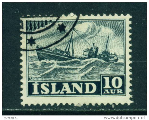 ICELAND - 1950 Pictorial Definitives 10a  Used As Scan - Used Stamps