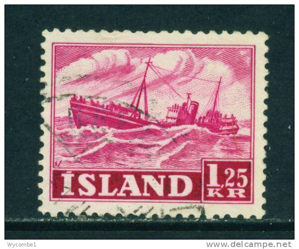 ICELAND - 1950 Pictorial Definitives 1k25  Used As Scan - Oblitérés