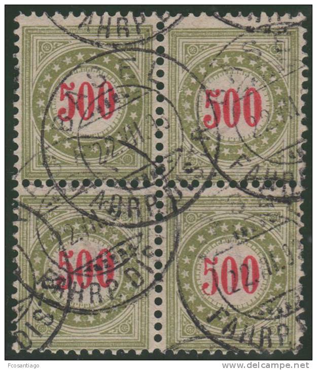 Europa - Suiza - 1884 - Fiscales