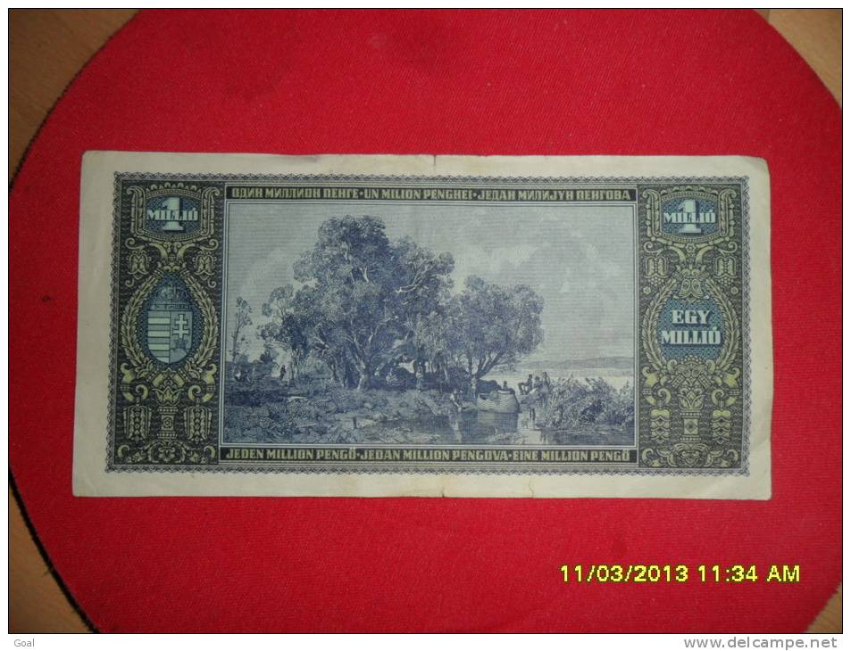 Billet/ Pengo/Hongrie/ Tres Beau Billet Du 16 Novembre 1945 - Hongarije