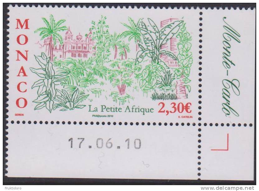 Monaco Mi 3006 La Petite Afrique (The "Little Africa" Garden) * * 2010 - Unused Stamps