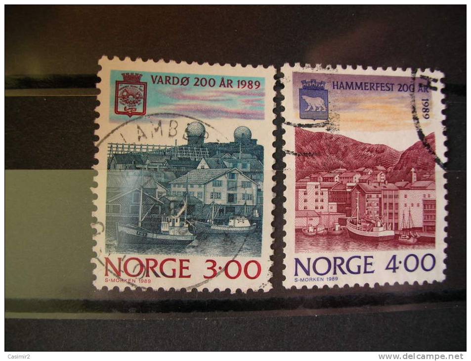 TIMBRE OBLITERE NORVEGE  YVERT N° 972.973 - Oblitérés