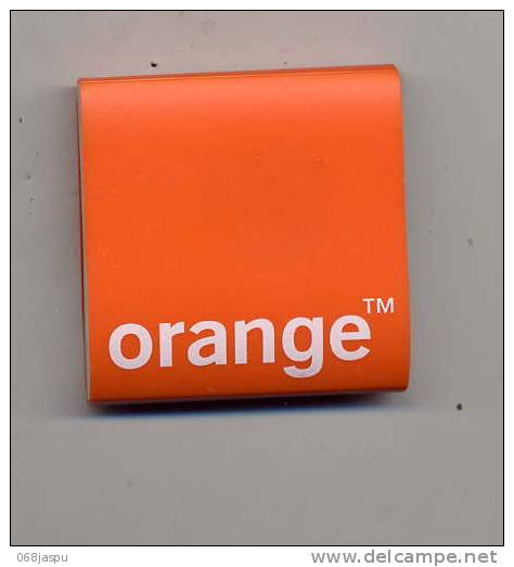 Bloc Note Publicitaire Orange - Otros & Sin Clasificación