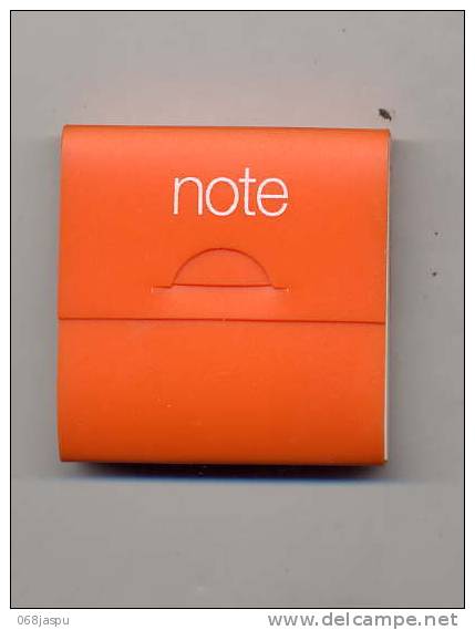 Bloc Note Publicitaire Orange - Sonstige & Ohne Zuordnung