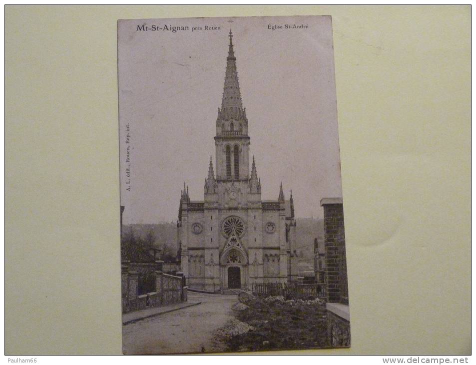 MONT SAINT AIGNAN      EGLISE ST ANDRE - Mont Saint Aignan