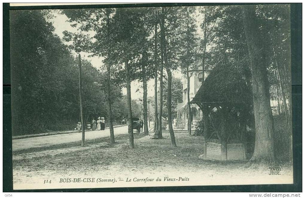 Bois De Cise ( Somme ) - Le Carrefour Du Vieux Puits   - Bcf105 - Bois-de-Cise