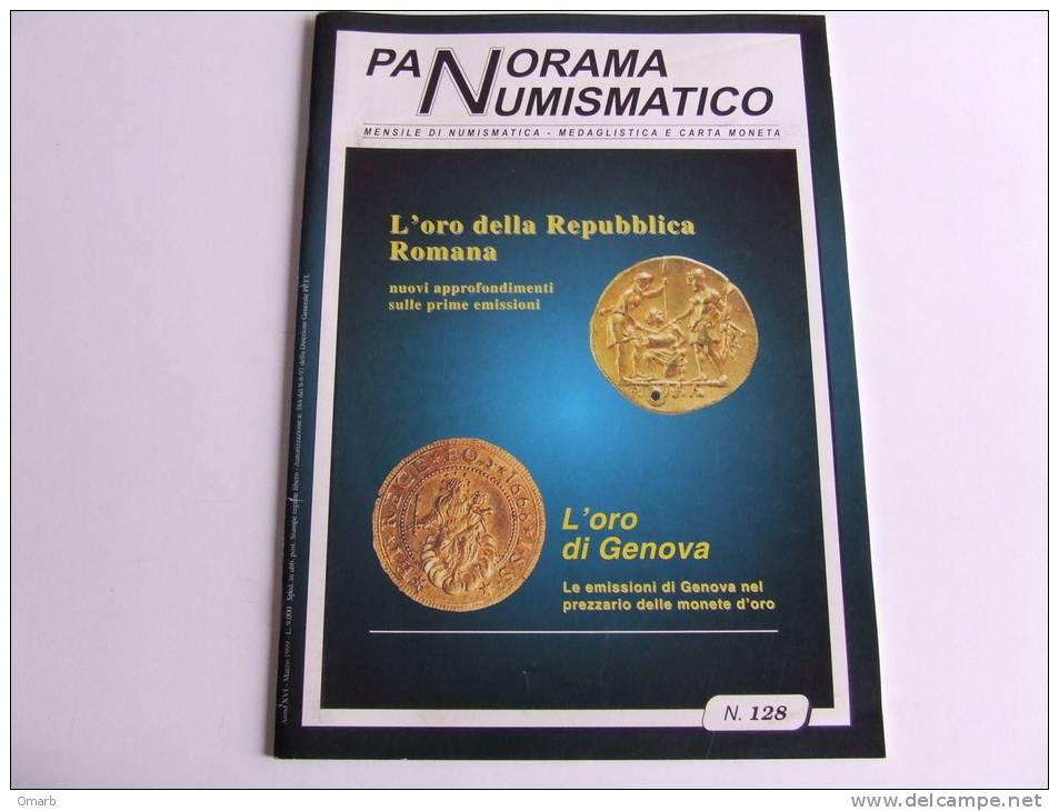 Lib152 Panorama Numismatico, Rvista Monete Medaglie Cartamoneta Coins Monnaie Medaille Banknote Rare Catalogo N.128 1999 - Italiano