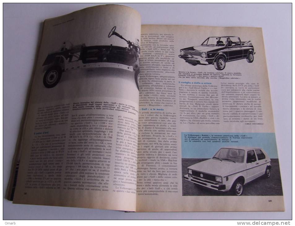 Lib156 Quattroruote Rivista Auto, Gennaio 1979, Fiat, Renault, Rover, Volkswagen, Alfa Romeo, Audi, Simca, Chrysler - Motori