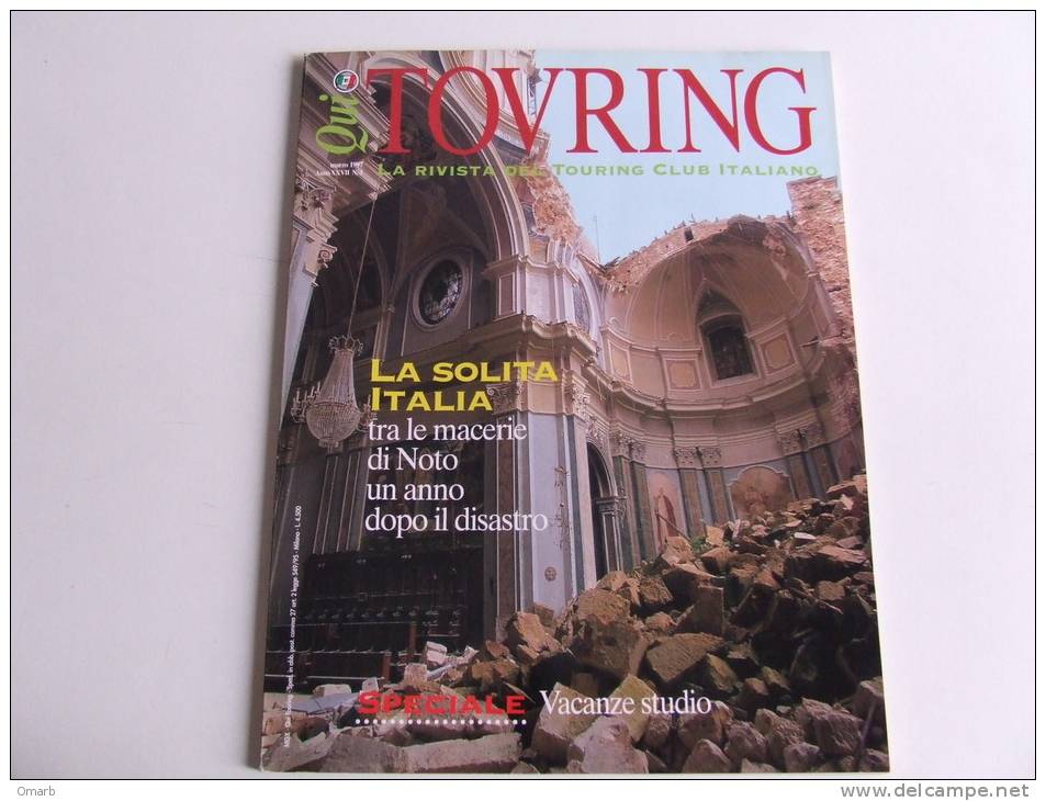 Lib157 Qui Touring Club, Rivista Viaggi, Travel, Voyage, N.3 Marzo 1997, Noto, Lofoten, Svevia, Etiopia - Turismo, Viaggi