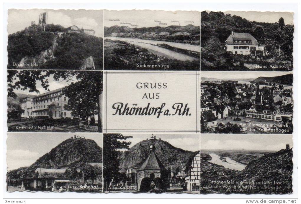 Cpsm - Gruss Aus Rhondorf A. Rh. - (9x14 Cm) - Röhndorf