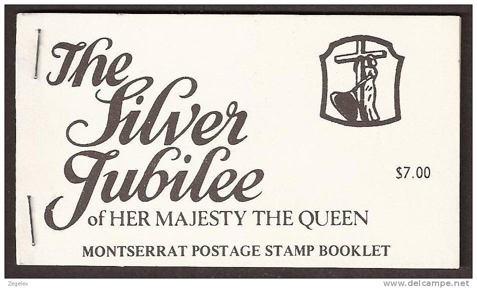 Montserrat 1977 Postage Stamp Booklet - The Silver Jubilee - Stamped - MNH/** - Montserrat