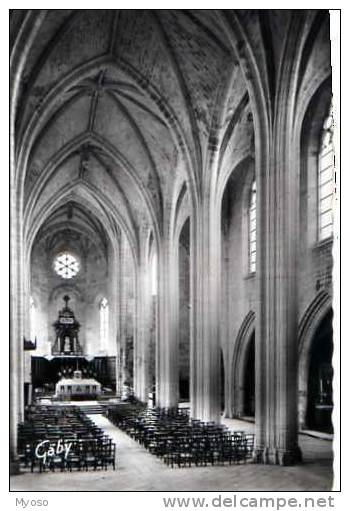 79 CELLE SUR BELLE Eglise Abbatiale Notre Dame De Celles Interieur De L'Eglise - Celles-sur-Belle