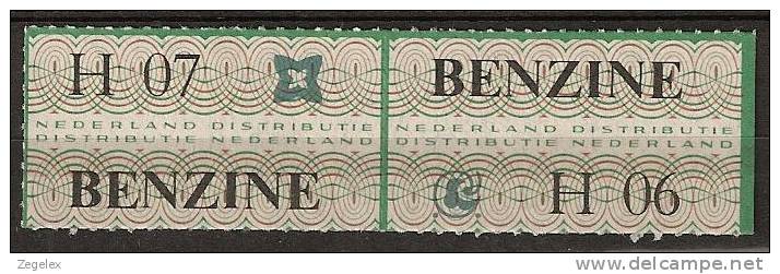 Netherlands Distribution Coupon For Petrol In The Second World War - Auto's/benzine - Vatikan