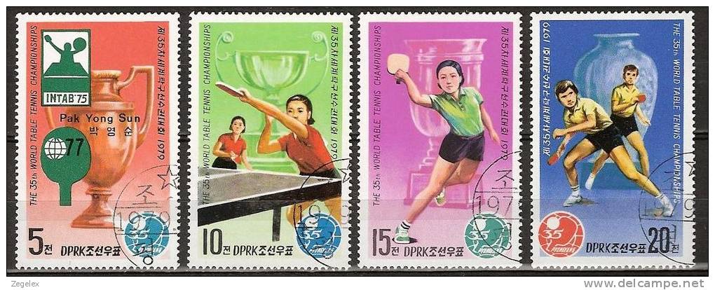35th World Table Tennis Championships. Tennis De Table, Tischtennis, Tafeltennis&nbsp; - D.P.R. Of Korea 1979.  &nbsp;&n - Tafeltennis