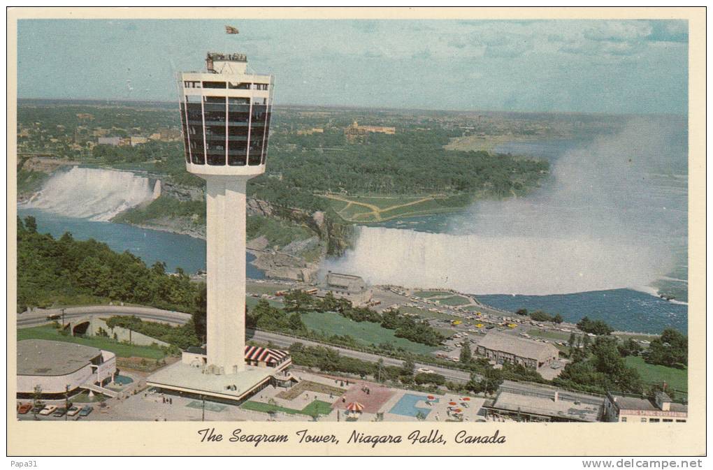 The Seagran Tower ,Niagara Talls,Canada - Moderne Ansichtskarten