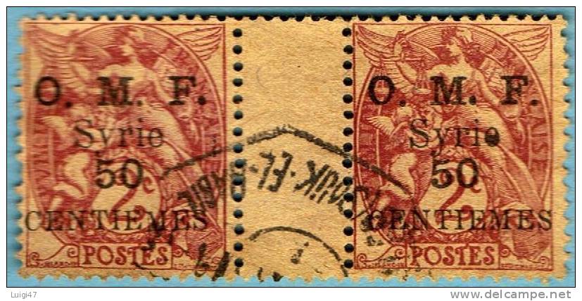 1920 Francobolli Di Francia Del 1900-06 N 46+46a - Andere & Zonder Classificatie