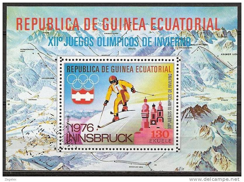 1976 Guinea Ecuatorial - Insbruck '76 Olympic Games - Ski - Winter 1976: Innsbruck