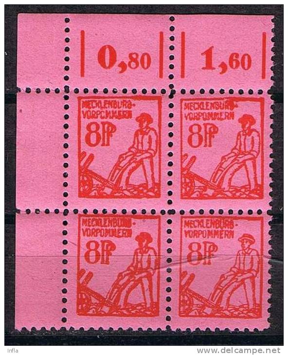 Mecklemburg-Vorpommern 1945, Michel# 11 **